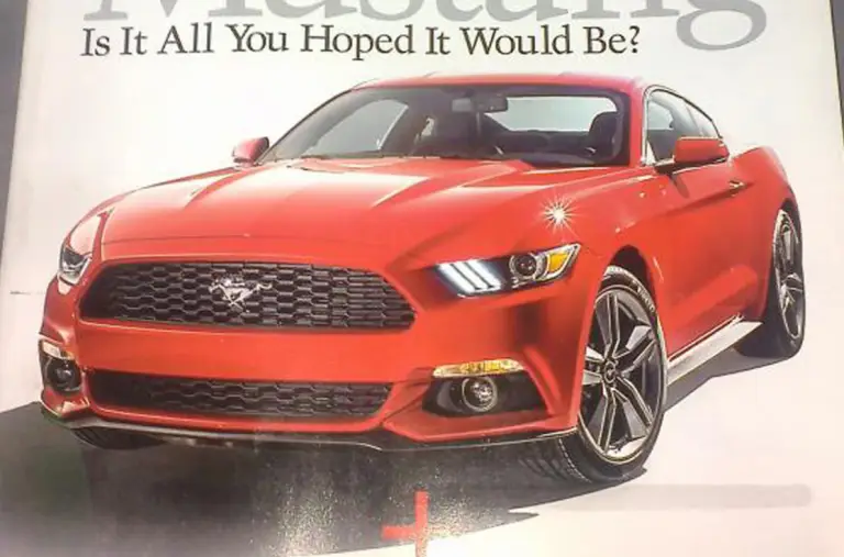 Ford Mustang MY 2015 - Immagini leaked - 1