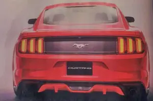 Ford Mustang MY 2015 - Immagini leaked