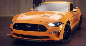 Ford Mustang MY 2018 nuove foto