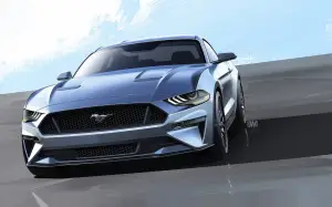 Ford Mustang MY 2018 nuove foto