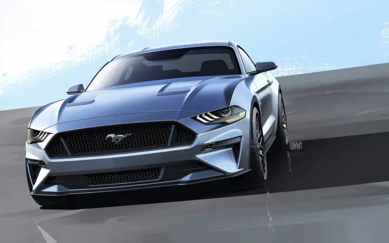 Ford Mustang MY 2018 nuove foto - 26