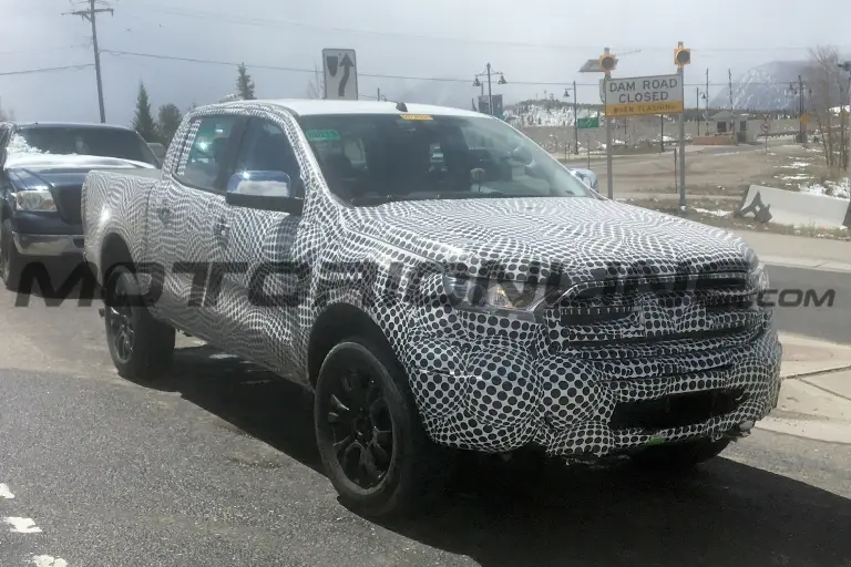 Ford Ranger MY 2019 - Foto spia 04-05-2017 - 2