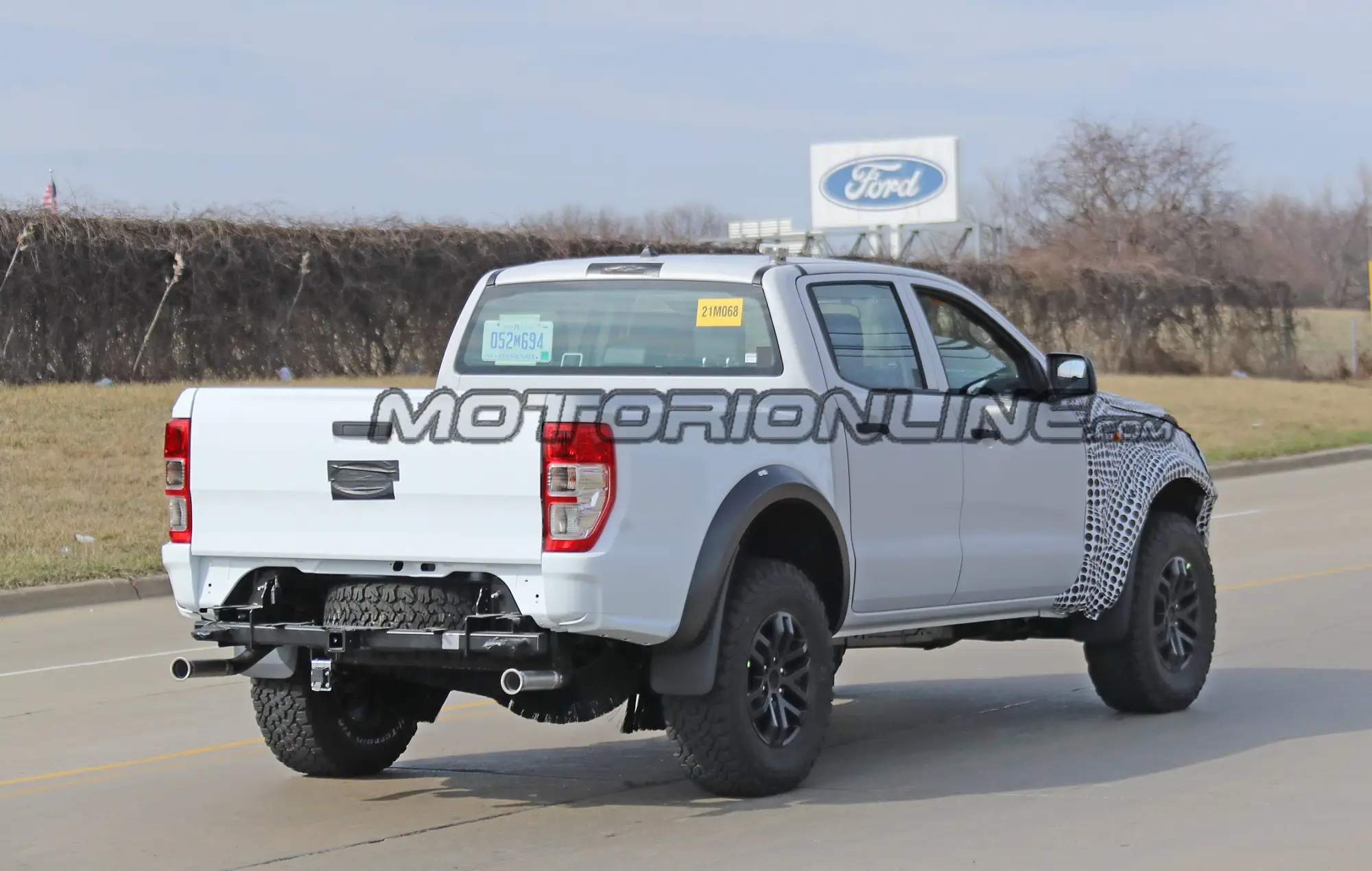 Ford Ranger Raptor - Foto spia 05-04-2019 - 12