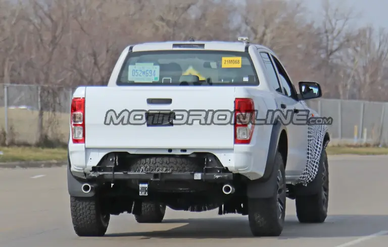 Ford Ranger Raptor - Foto spia 05-04-2019 - 15