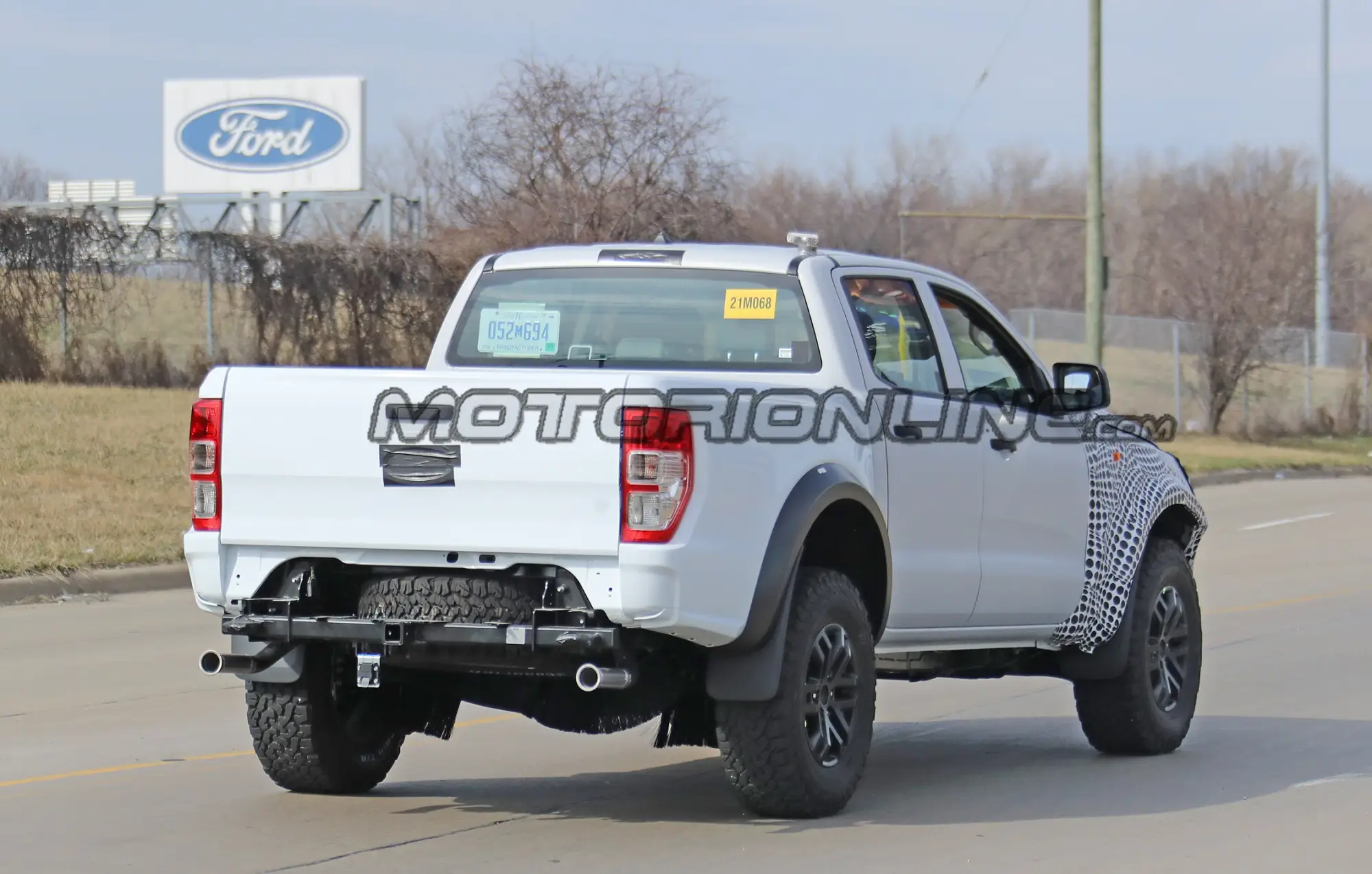 Ford Ranger Raptor - Foto spia 05-04-2019 - 16