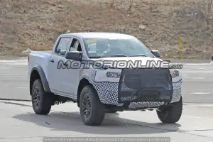 Ford Ranger Raptor - Foto spia 05-04-2019