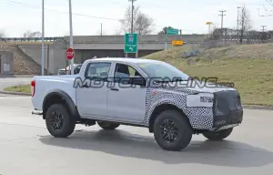 Ford Ranger Raptor - Foto spia 05-04-2019