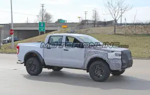 Ford Ranger Raptor - Foto spia 05-04-2019