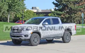 Ford Ranger Tremor 2021 - le prime foto spia 