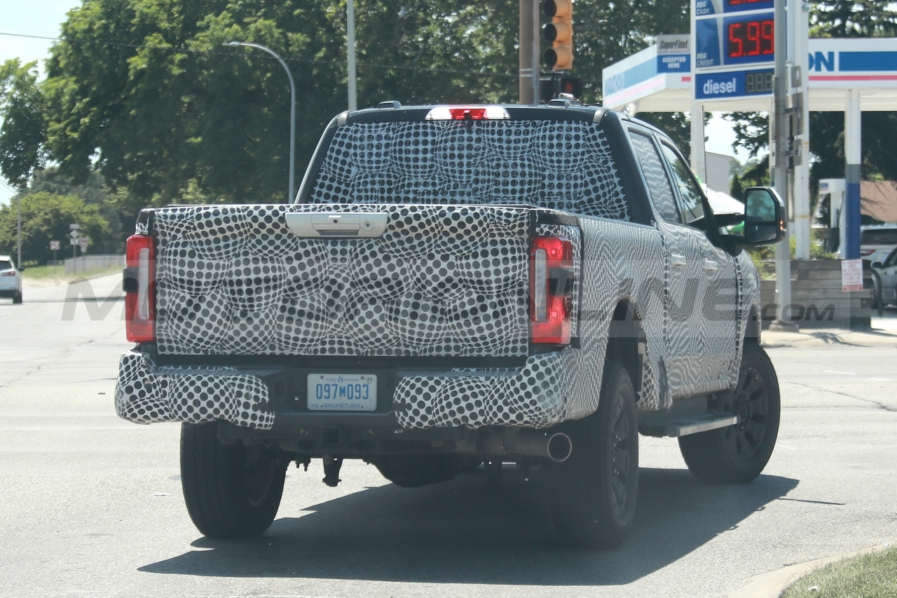 Ford Super Duty 2023 - Foto Spia 24-06-2022