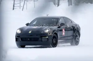 Foto Porsche Mission E foto spia 2 febbraio 2017