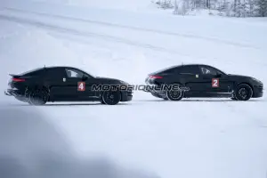 Foto Porsche Mission E foto spia 2 febbraio 2017
