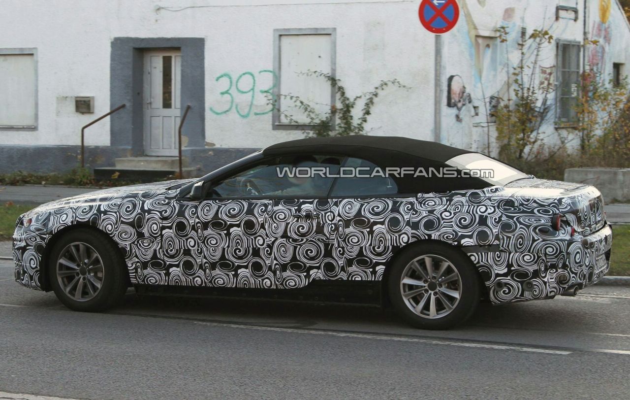 Foto spia BMW Serie-6 con tettuccio morbido