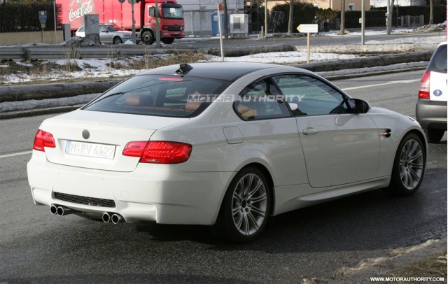 Foto spia della BMW M3 2001