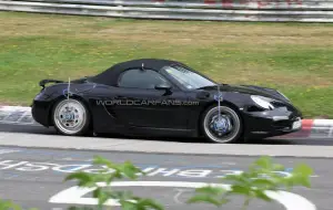 Foto spia della nuova Porsche Boxster