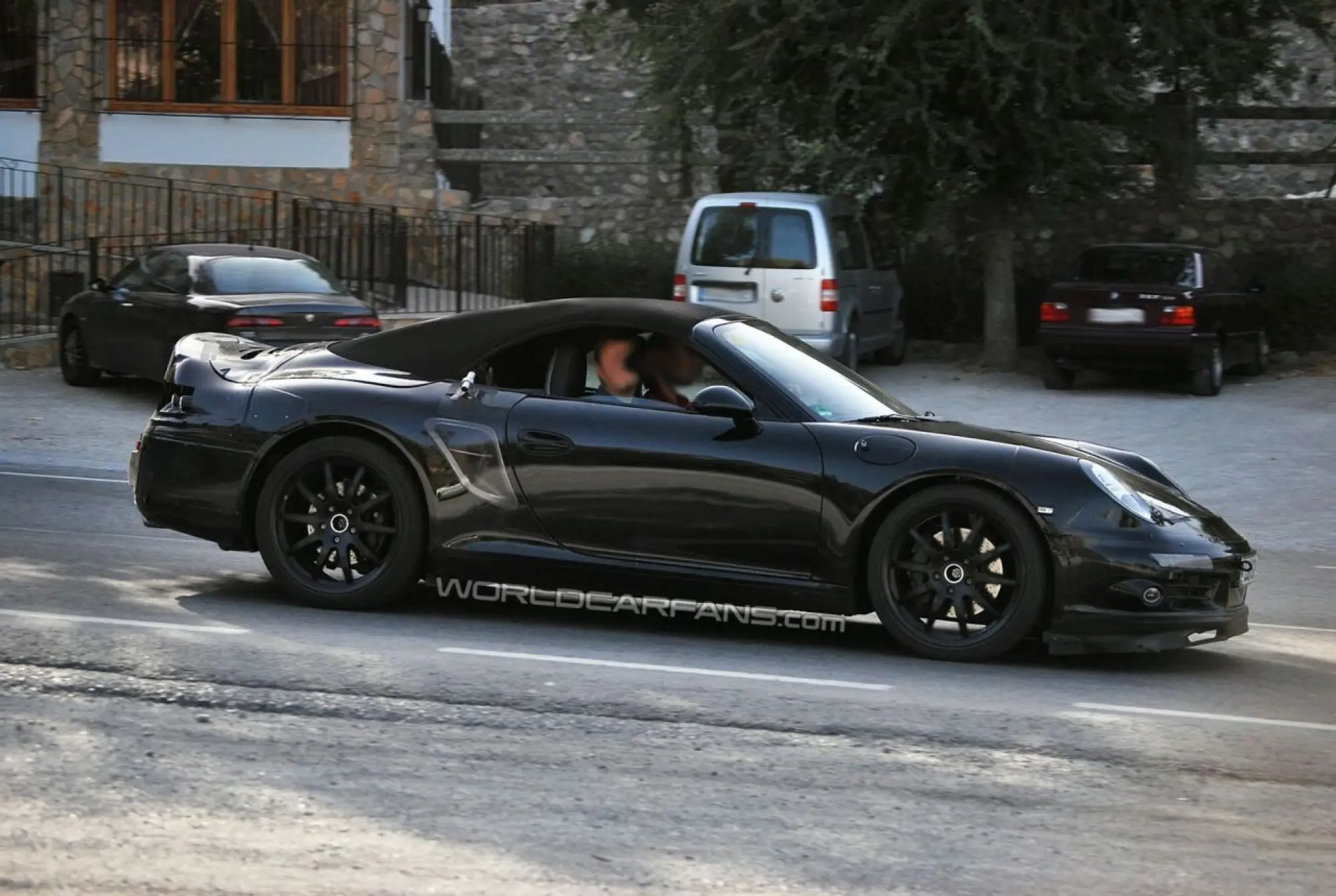 Foto spia della Porsche 911 Cabriolet - 2