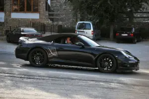 Foto spia della Porsche 911 Cabriolet - 2