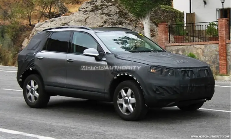 Foto spia della VW Touareg 2011 - 1