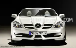 Foto spia Mercedes SLK