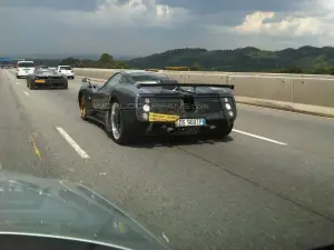 Foto spia Pagani C9 - Febbraio 2010