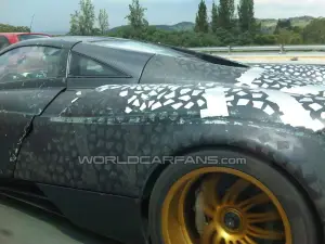 Foto spia Pagani C9 - Febbraio 2010
