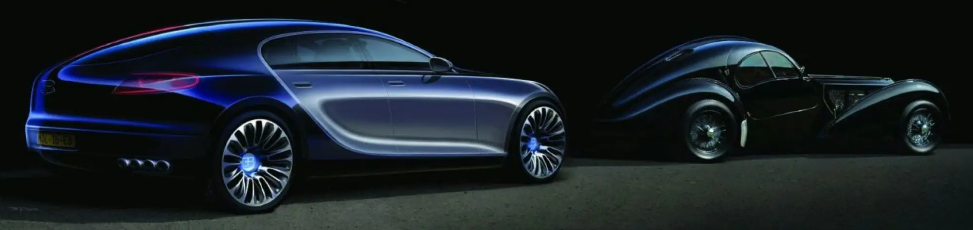 Foto ufficiali e sketch della Bugatti 16C Galibier Concept - 14