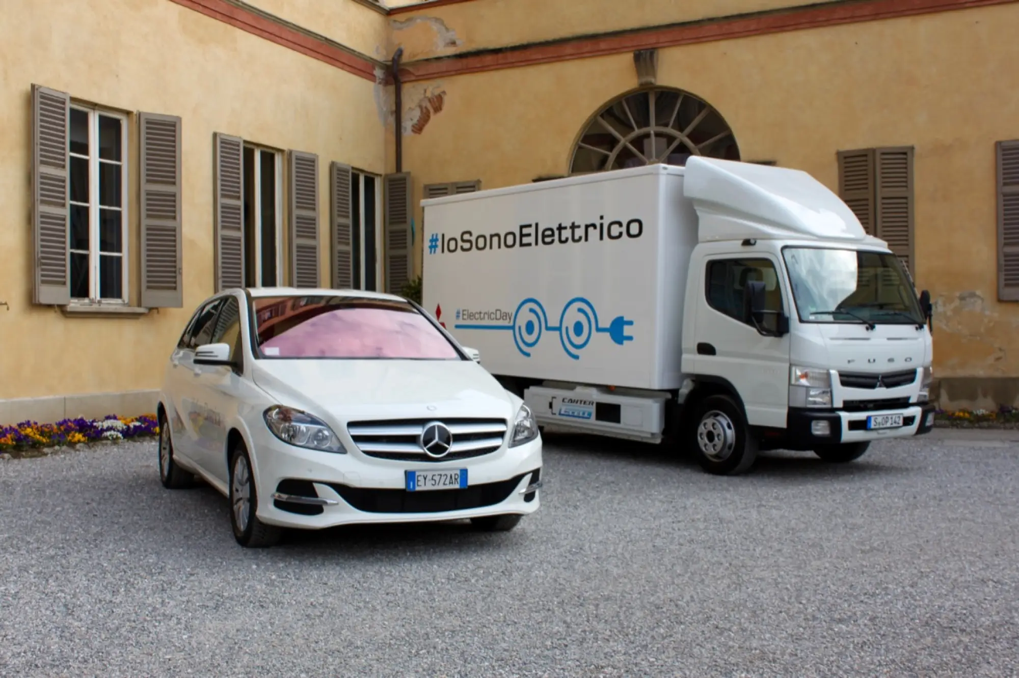 Fuso Canter E-Cell - evento di prova - 1