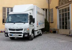 Fuso Canter E-Cell - evento di prova