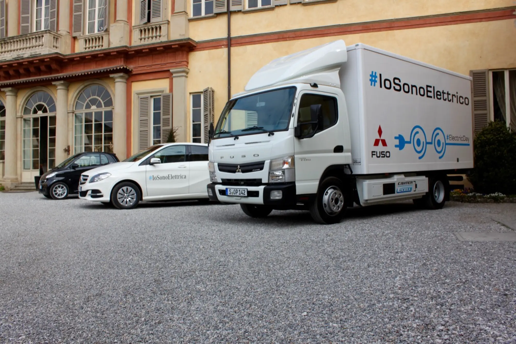 Fuso Canter E-Cell - evento di prova - 4