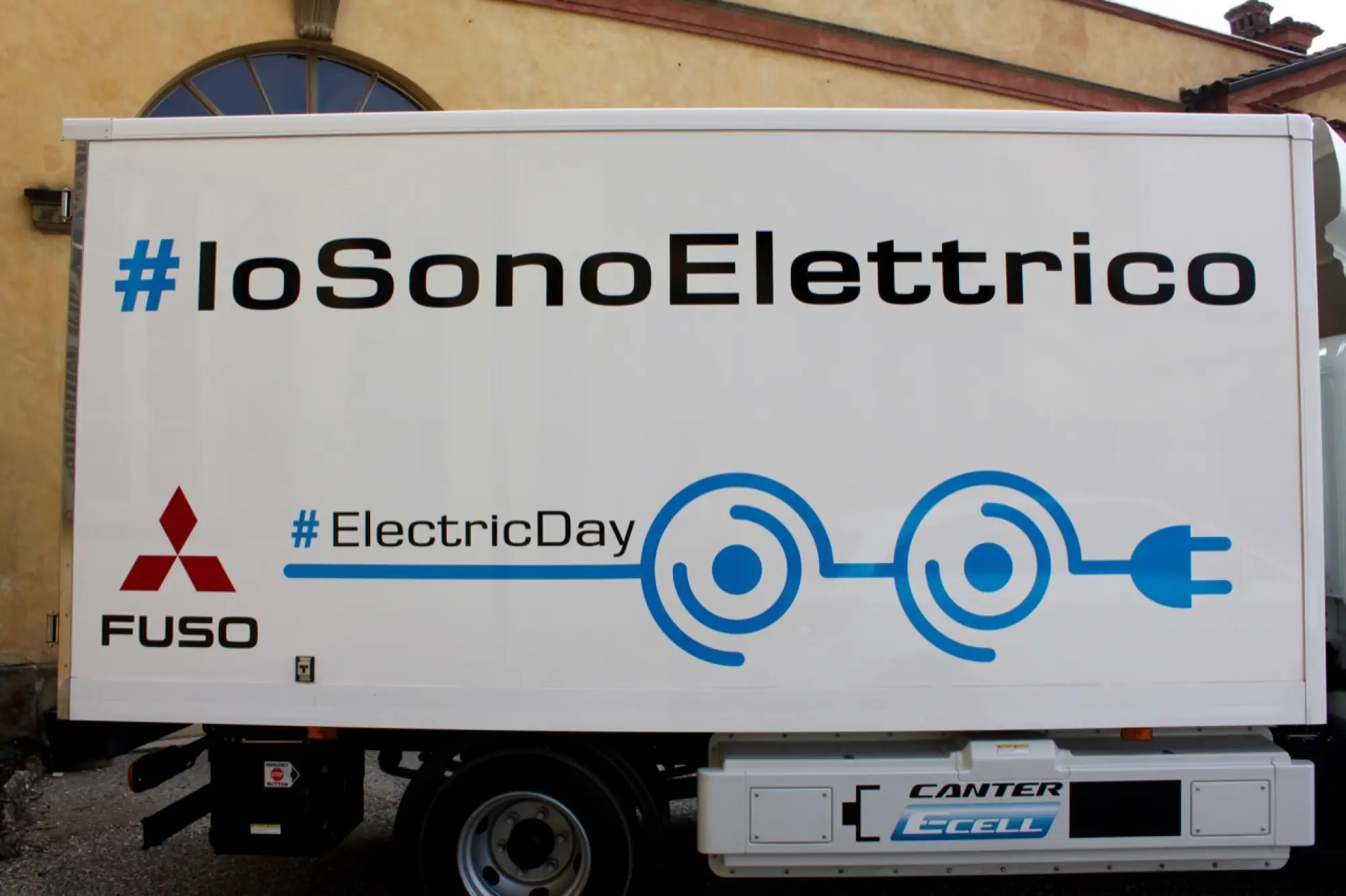 Fuso Canter E-Cell - evento di prova - 12