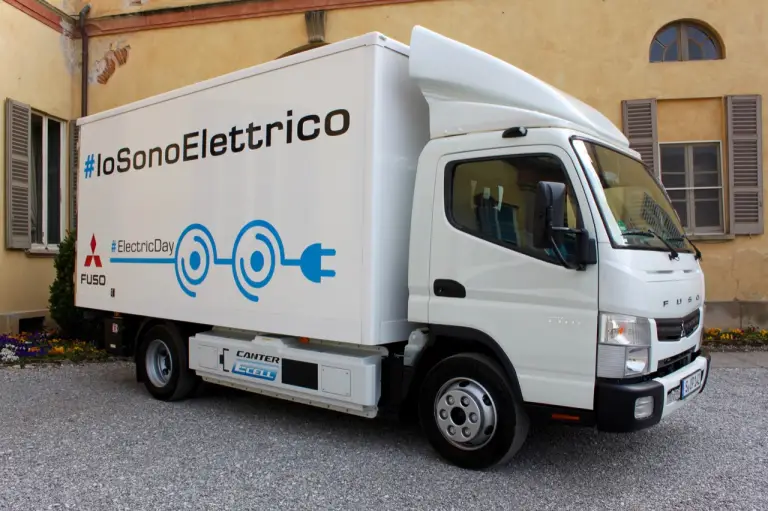Fuso Canter E-Cell - evento di prova - 14