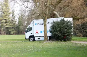 Fuso Canter E-Cell - evento di prova
