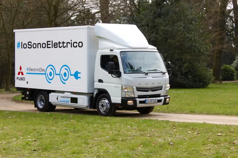Fuso Canter E-Cell - evento di prova - 51