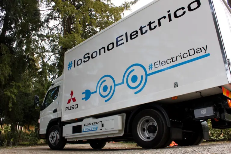 Fuso Canter E-Cell - evento di prova - 63
