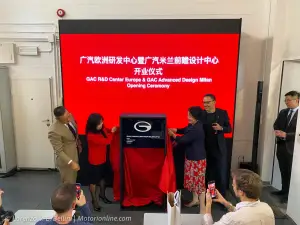 GAC Motor - Inaugurazione Centro Stile Milano