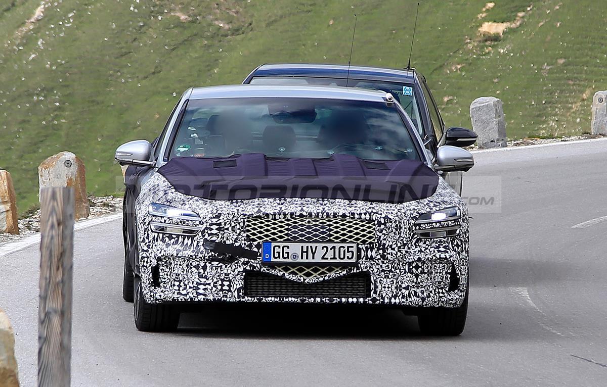 Genesis G70 2021 - Foto spia 29-06-2020