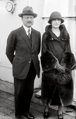 Giorgina Bingen e Andre Citroen