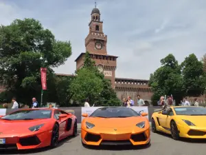 Grande Giro Lamborghini - Presentazione a Milano - 15