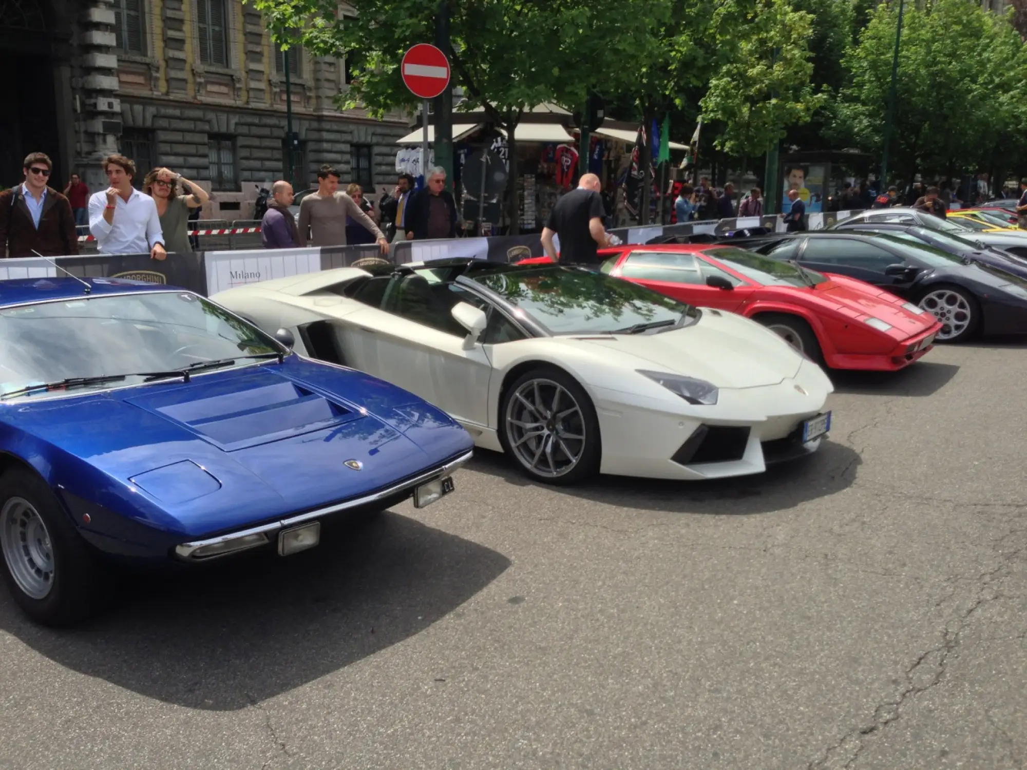 Grande Giro Lamborghini - Presentazione a Milano - 17