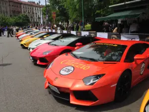 Grande Giro Lamborghini - Presentazione a Milano - 24