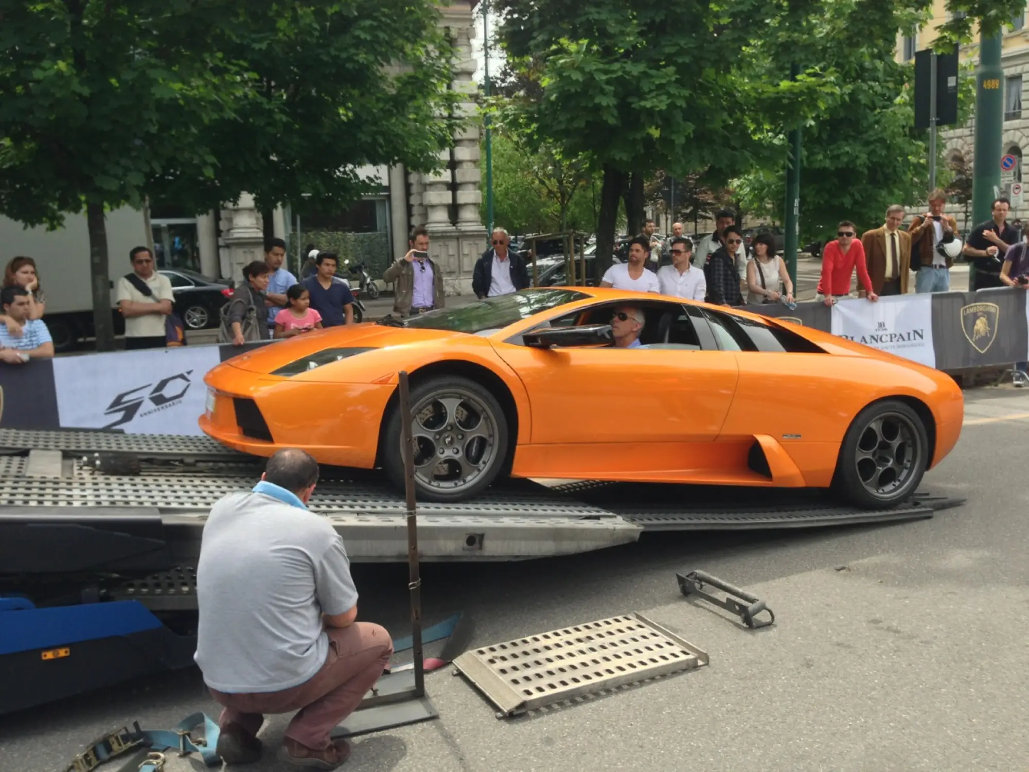 Grande Giro Lamborghini - Presentazione a Milano - 33