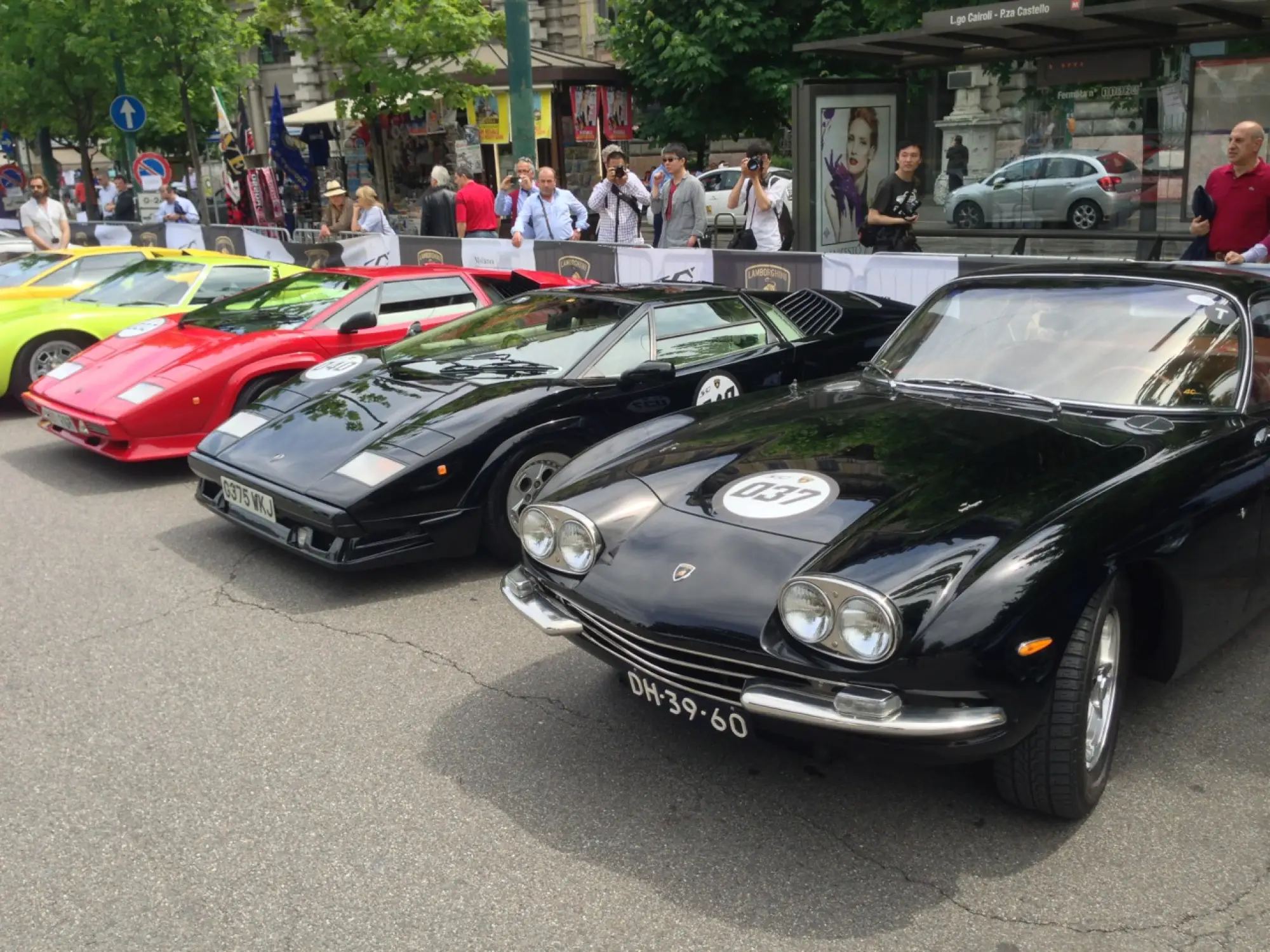 Grande Giro Lamborghini - Presentazione a Milano - 34