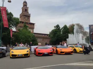 Grande Giro Lamborghini - Presentazione a Milano - 36
