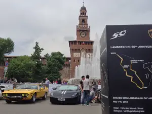 Grande Giro Lamborghini - Presentazione a Milano - 37
