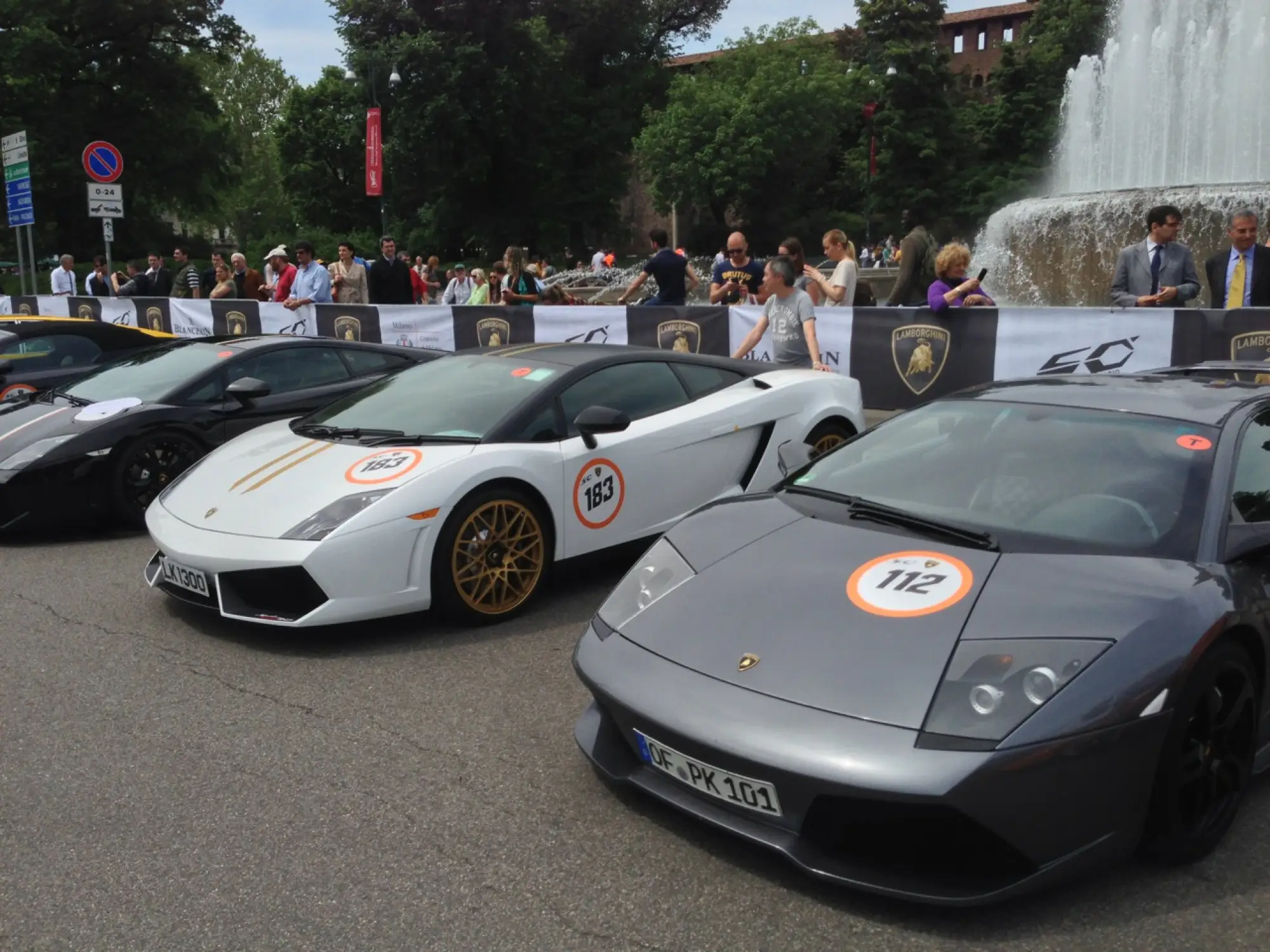 Grande Giro Lamborghini - Presentazione a Milano - 38