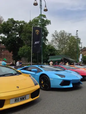 Grande Giro Lamborghini - Presentazione a Milano - 39