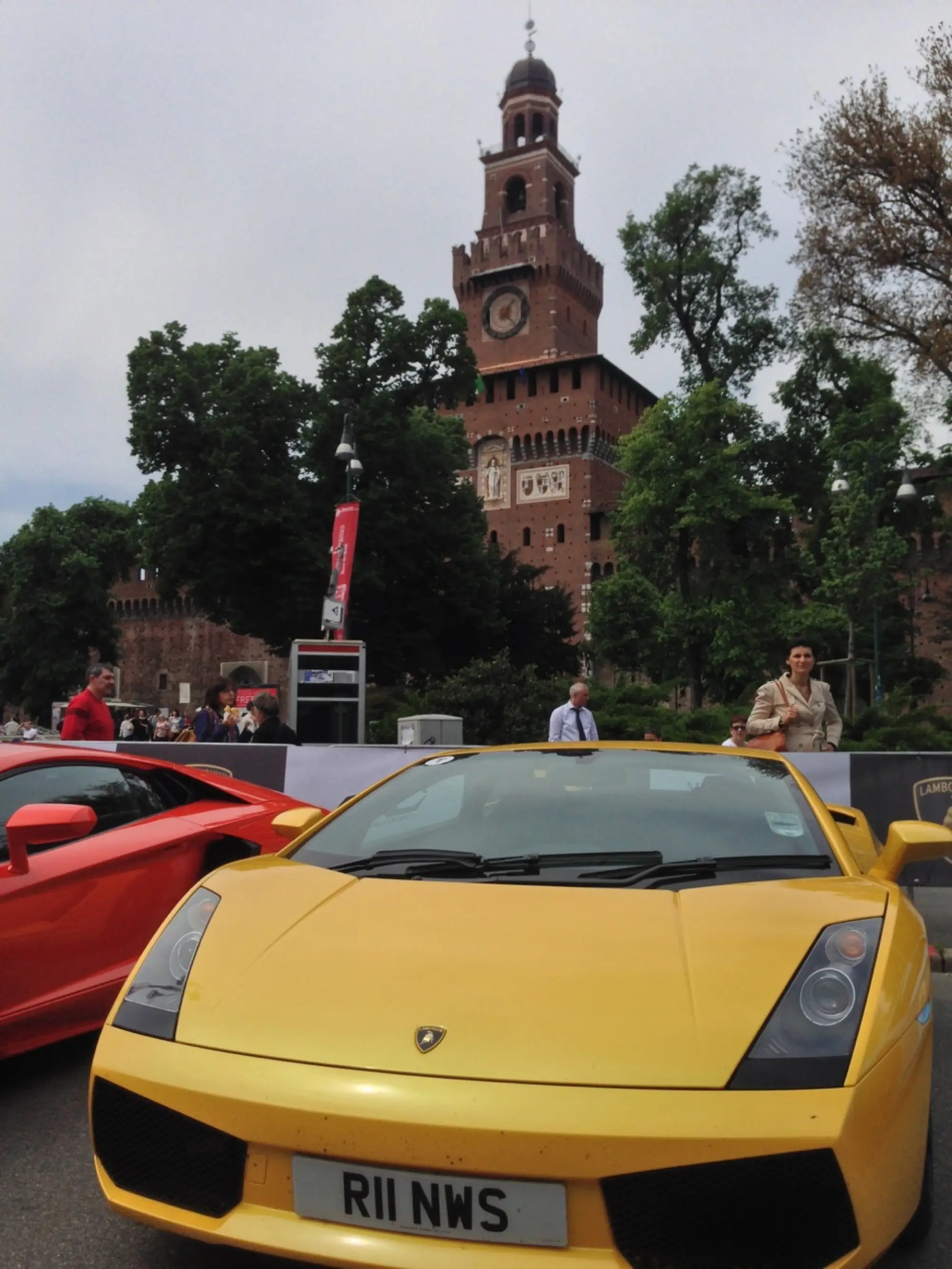 Grande Giro Lamborghini - Presentazione a Milano - 40