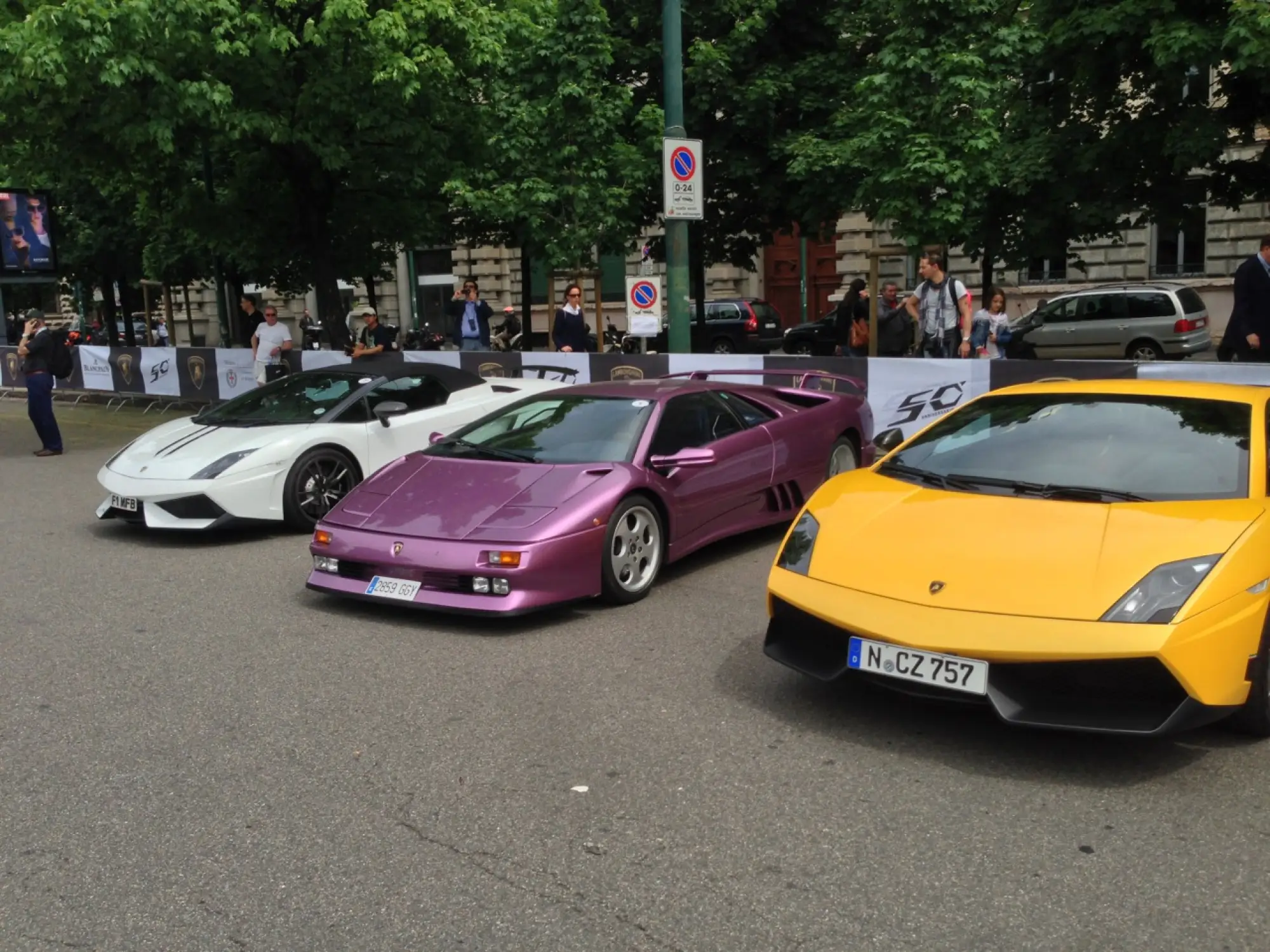 Grande Giro Lamborghini - Presentazione a Milano - 42