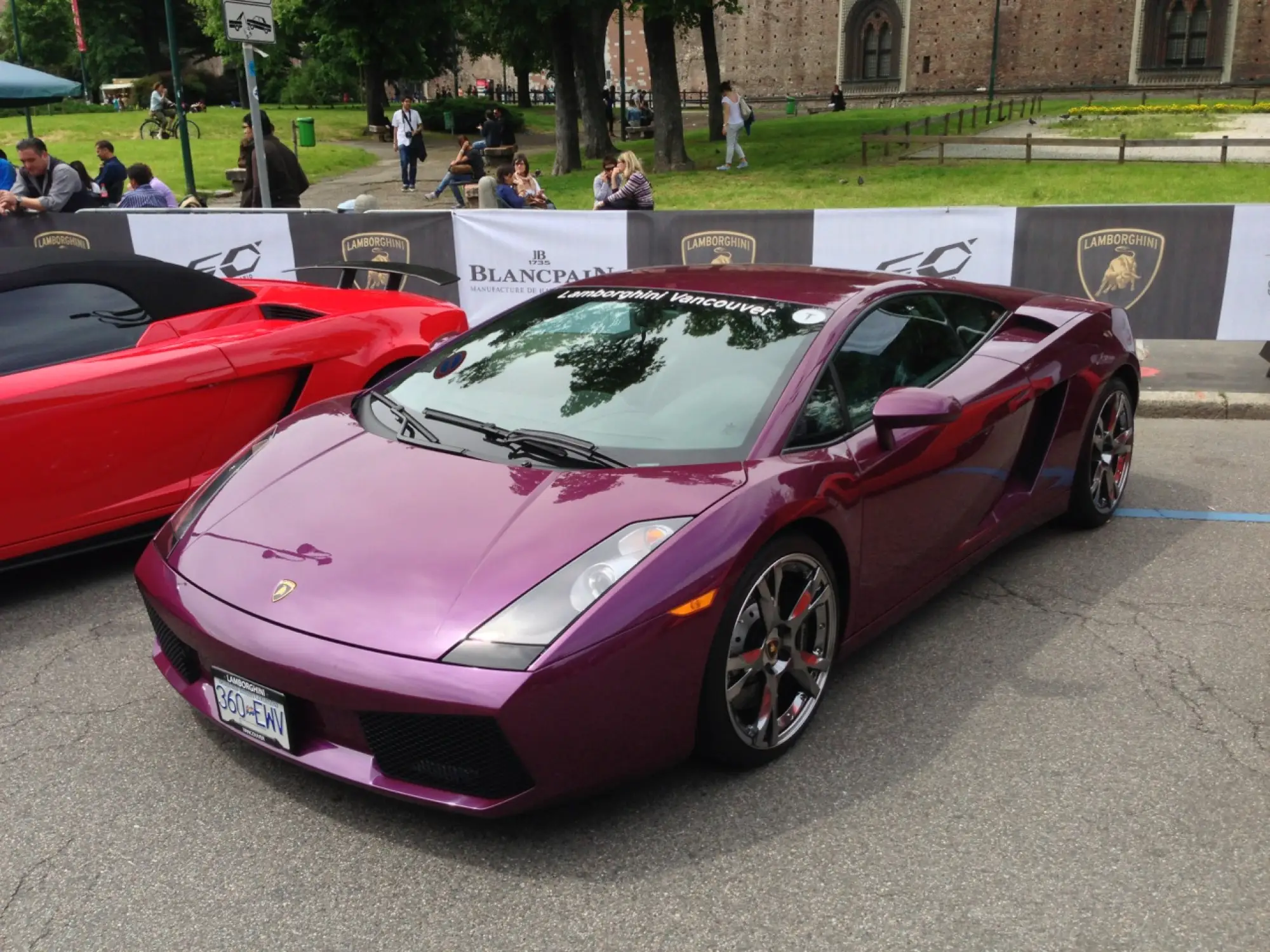 Grande Giro Lamborghini - Presentazione a Milano - 44