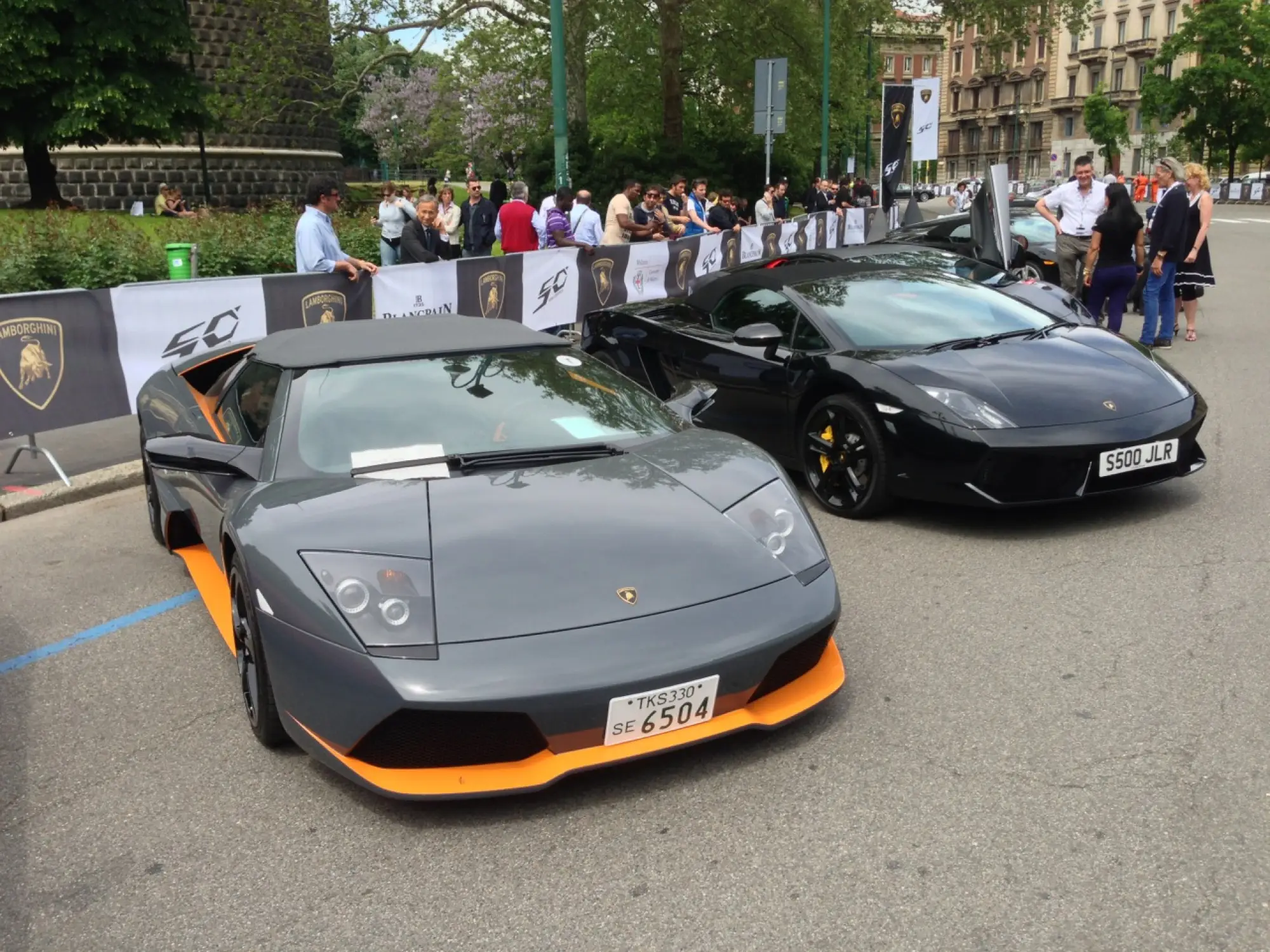 Grande Giro Lamborghini - Presentazione a Milano - 45